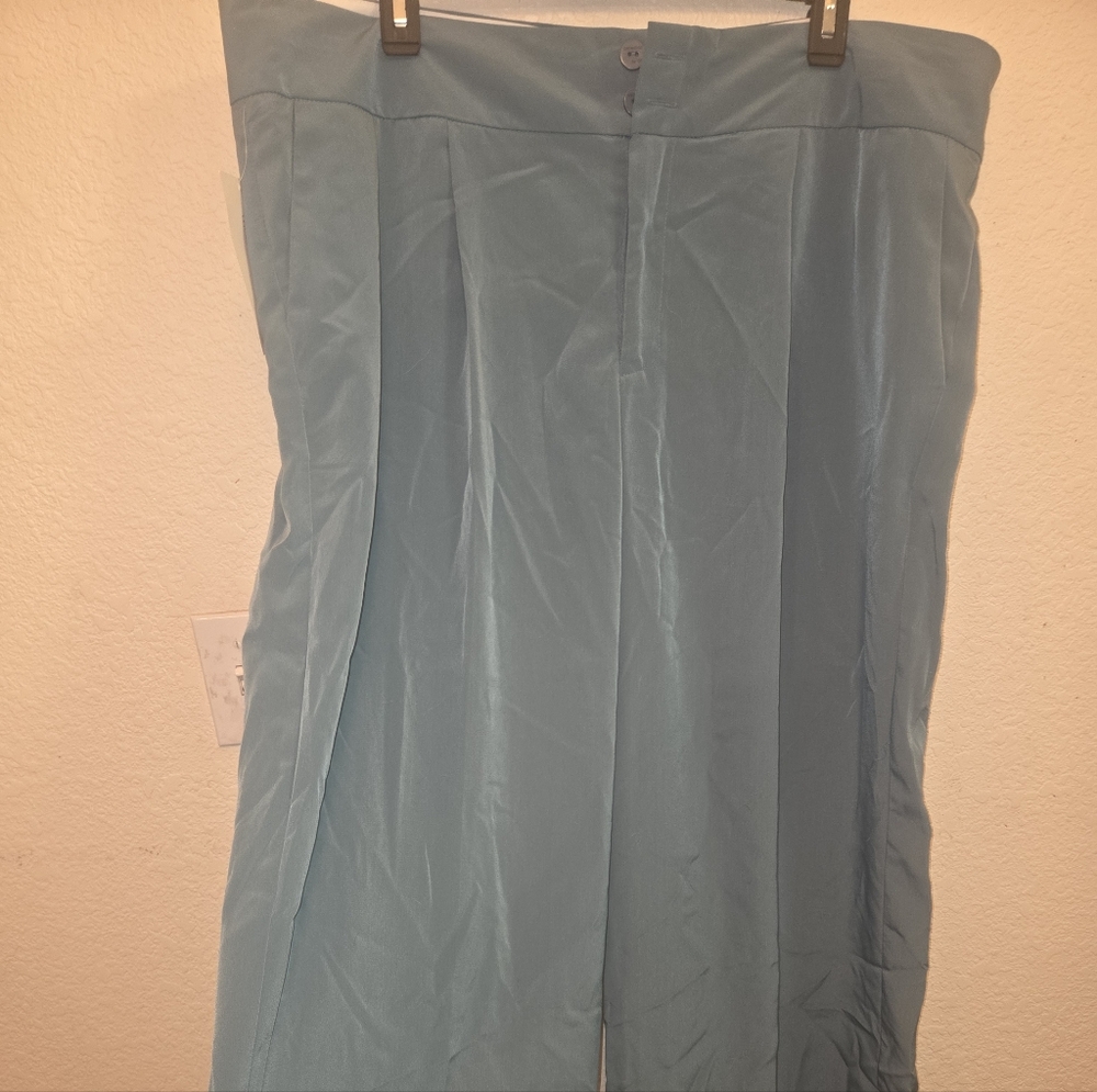 Collection B Women's Wide Leg Pants - Blue